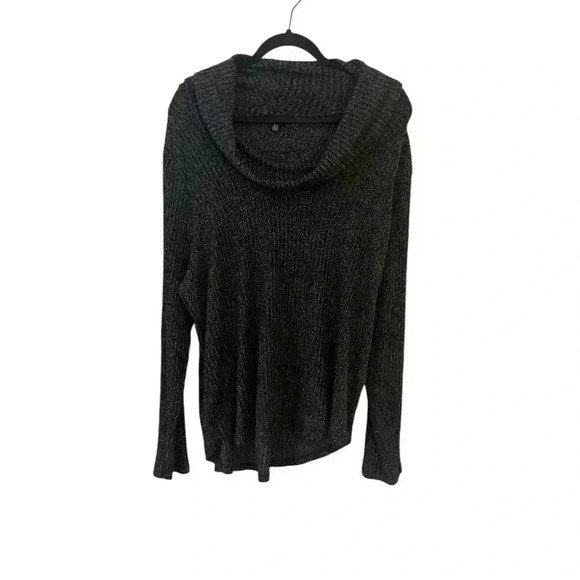 Lucky Brand lightweight ribbed sweater cowl neck 1X - Picture 1 of 8